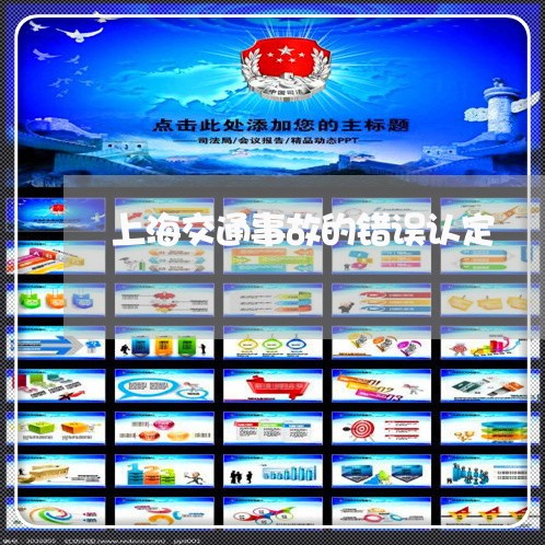 上海交通事故的错误认定/2023030115047
