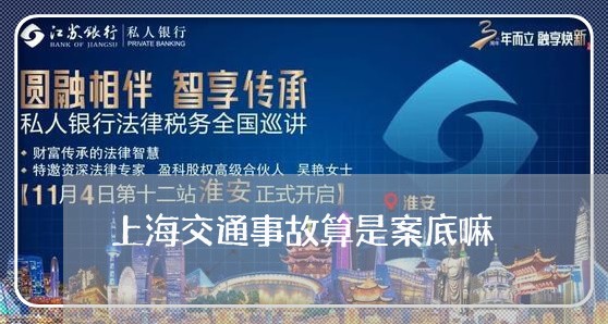 上海交通事故算是案底嘛/2023030104039