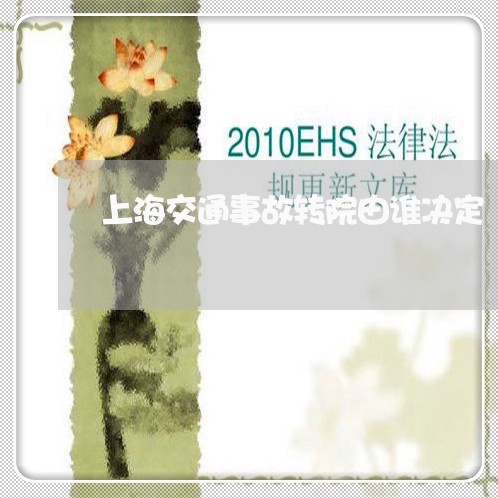 上海交通事故转院由谁决定/2023040130685