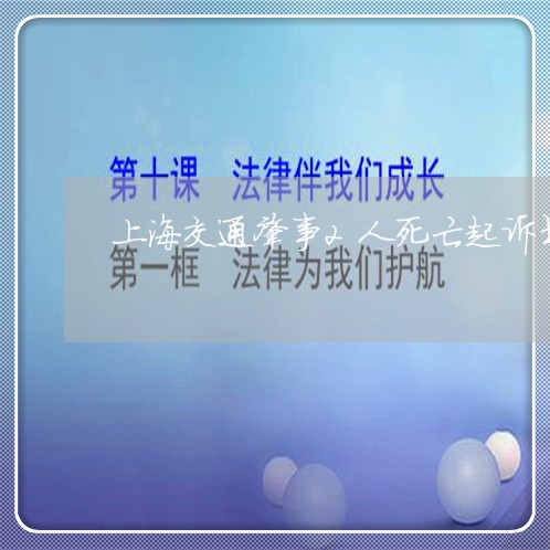 上海交通肇事2人死亡起诉书/2023033104048 上海交通肇事2人死亡起诉书/2023033104048
