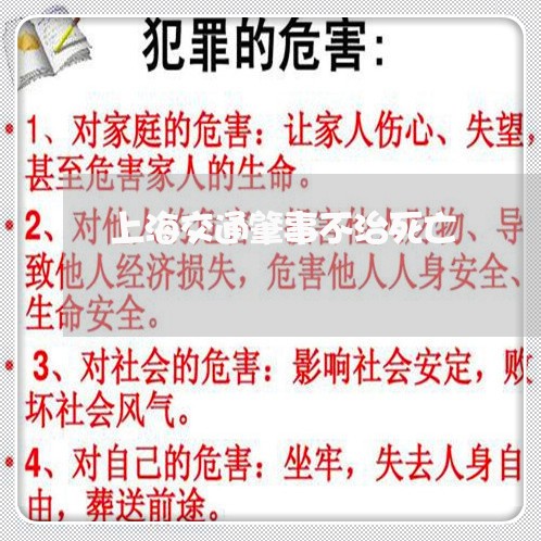 上海交通肇事不治死亡/2023021277059 上海交通肇事不治死亡/2023021277059