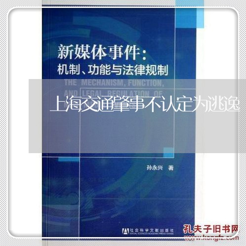 上海交通肇事不认定为逃逸/2023033103792