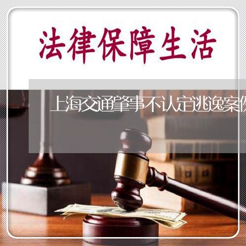 上海交通肇事不认定逃逸案例/2023033100605 上海交通肇事不认定逃逸案例/2023033100605