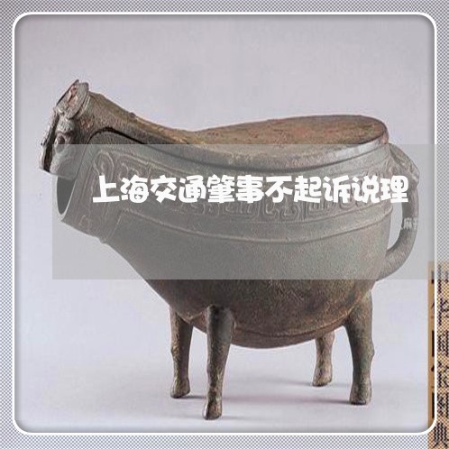 上海交通肇事不起诉说理/2023022801717