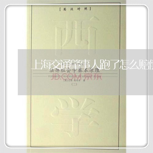 上海交通肇事人跑了怎么赔偿/2023033153584