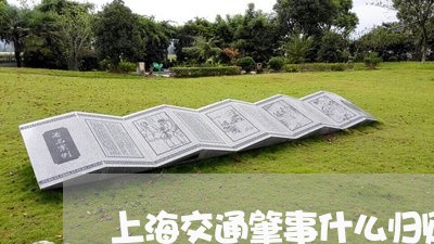 上海交通肇事什么归则责/2023022841403
