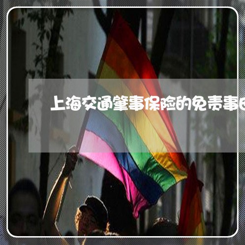 上海交通肇事保险的免责事由/2023033163927 上海交通肇事保险的免责事由/2023033163927