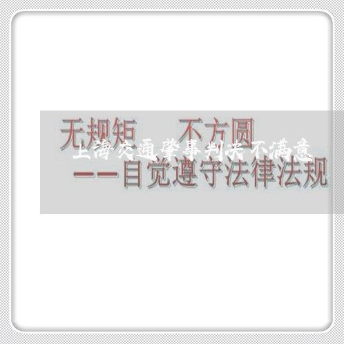 上海交通肇事判决不满意/2023022848140