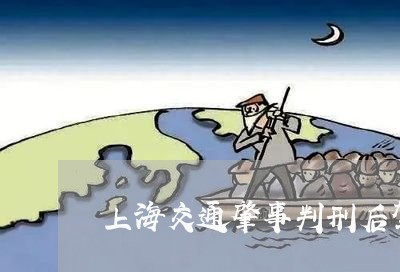 上海交通肇事判刑后驾驶证/2023031994826