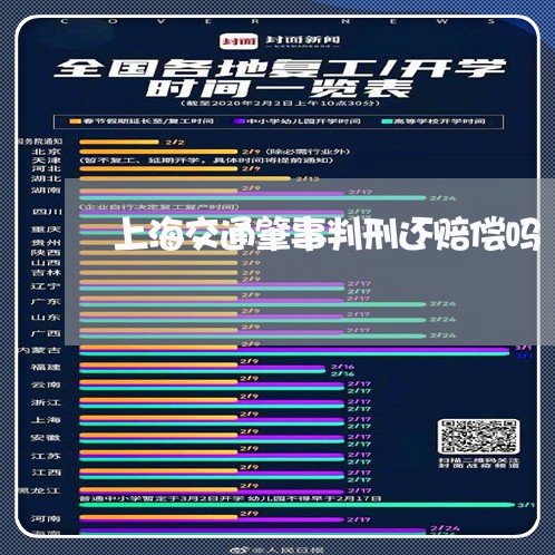 上海交通肇事判刑还赔偿吗/2023031917350 上海交通肇事判刑还赔偿吗/2023031917350