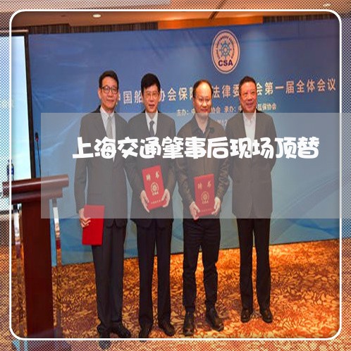 上海交通肇事后现场顶替/2023022849394