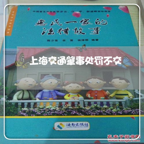 上海交通肇事处罚不交/2023021225946