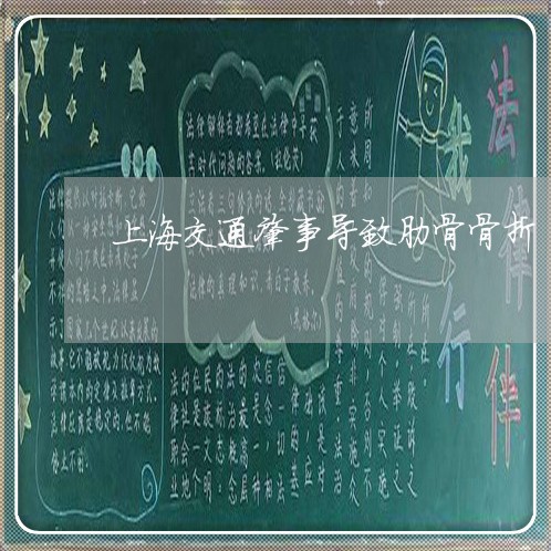 上海交通肇事导致肋骨骨折/2023031868484
