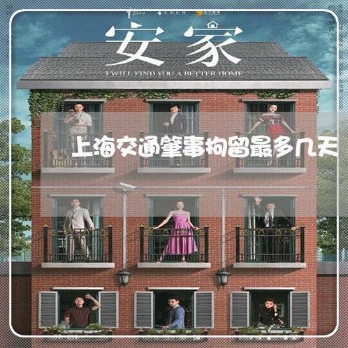 上海交通肇事拘留最多几天/2023031828160