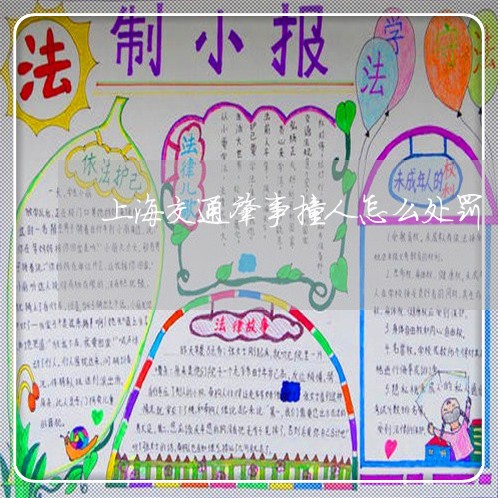 上海交通肇事撞人怎么处罚/2023031817048 上海交通肇事撞人怎么处罚/2023031817048
