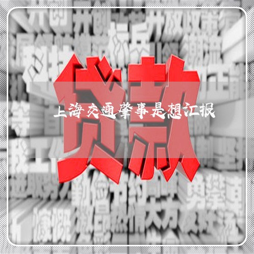 上海交通肇事是想汇报/2023021250361 上海交通肇事是想汇报/2023021250361