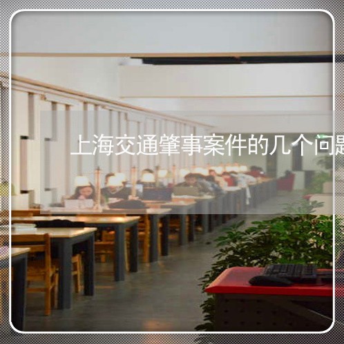 上海交通肇事案件的几个问题/2023033117161 上海交通肇事案件的几个问题/2023033117161