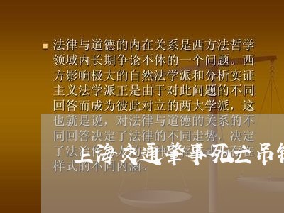 上海交通肇事死亡吊销驾驶证/2023033176049