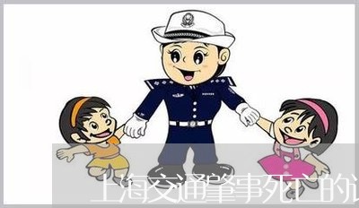 上海交通肇事死亡的认定/2023042293825