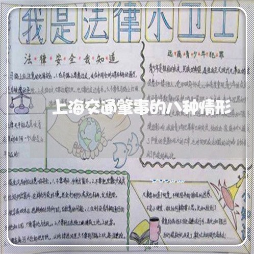 上海交通肇事的八种情形/2023022840683 上海交通肇事的八种情形/2023022840683