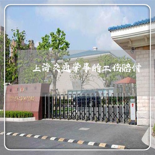 上海交通肇事的工伤赔付/2023022848269