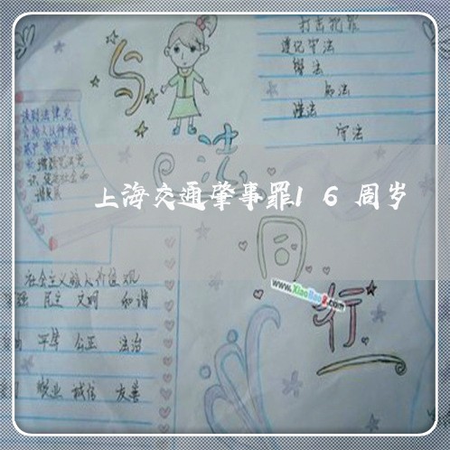 上海交通肇事罪16周岁/2023022805837 上海交通肇事罪16周岁/2023022805837