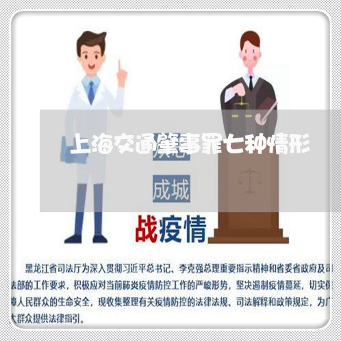 上海交通肇事罪七种情形/2023022841384