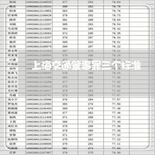 上海交通肇事罪三个标准/2023042263826