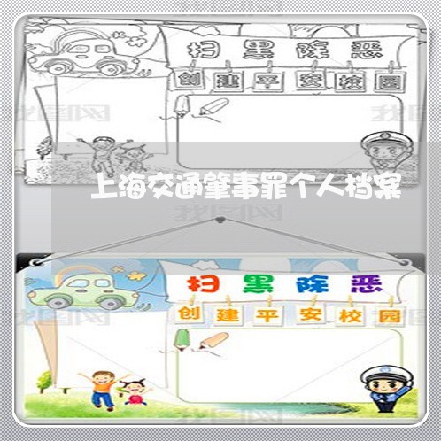 上海交通肇事罪个人档案/2023022863915 上海交通肇事罪个人档案/2023022863915