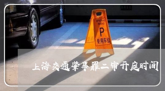 上海交通肇事罪二审开庭时间/2023033149381 上海交通肇事罪二审开庭时间/2023033149381