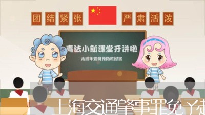 上海交通肇事罪免予起诉书/2023033191604