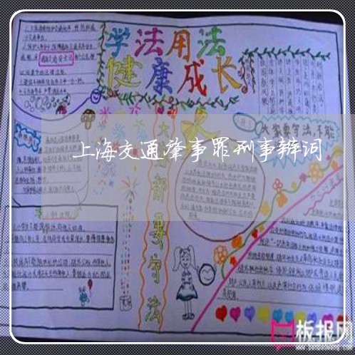 上海交通肇事罪刑事辩词/2023022831393 上海交通肇事罪刑事辩词/2023022831393