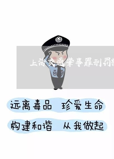 上海交通肇事罪刑罚标准/2023042206139