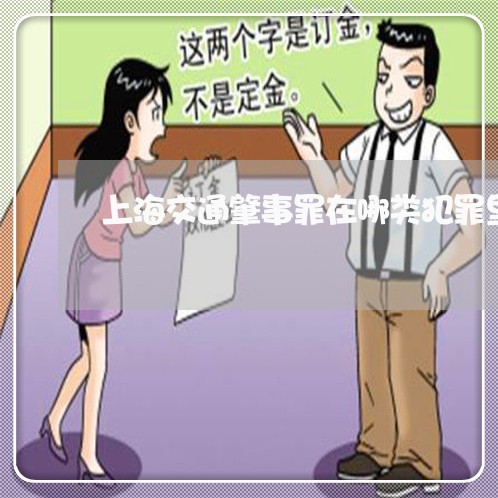 上海交通肇事罪在哪类犯罪里/2023033134029 上海交通肇事罪在哪类犯罪里/2023033134029