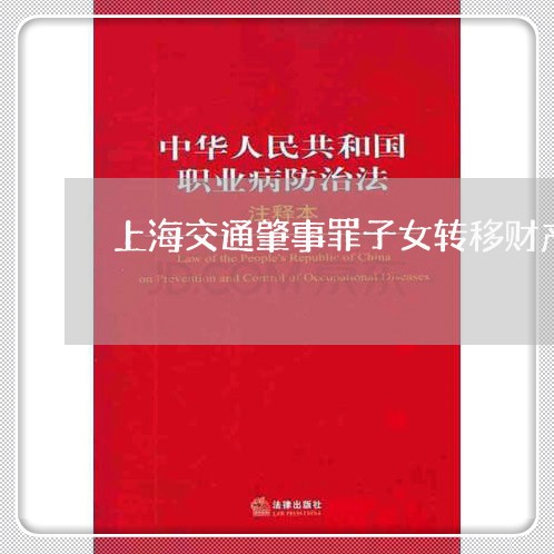 上海交通肇事罪子女转移财产/2023033195047 上海交通肇事罪子女转移财产/2023033195047
