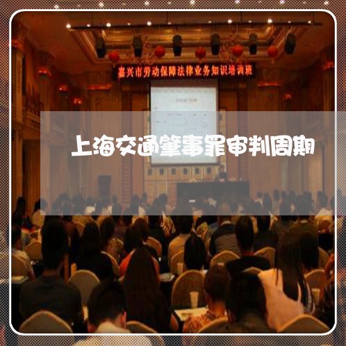 上海交通肇事罪审判周期/2023022728271