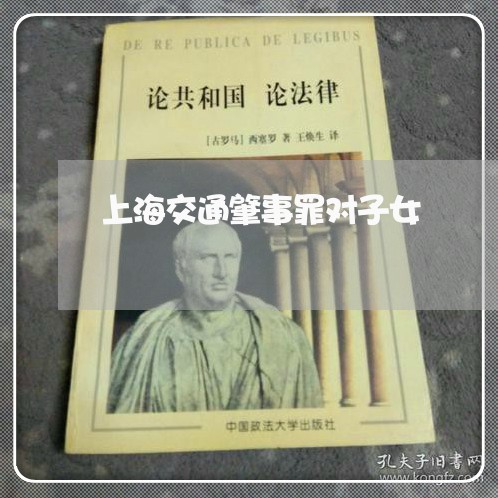 上海交通肇事罪对子女/2023021118368 上海交通肇事罪对子女/2023021118368