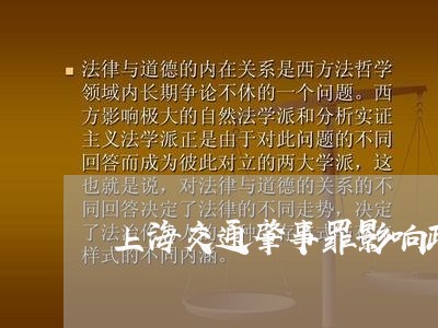 上海交通肇事罪影响政审么/2023031781402
