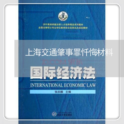 上海交通肇事罪忏悔材料/2023042149372