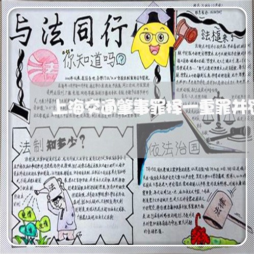 上海交通肇事罪择一重罪并罚/2023033151582 上海交通肇事罪择一重罪并罚/2023033151582