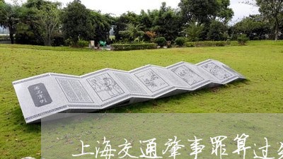 上海交通肇事罪算过失罪吗/2023031745020