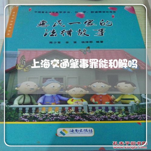 上海交通肇事罪能和解吗/2023022850182 上海交通肇事罪能和解吗/2023022850182