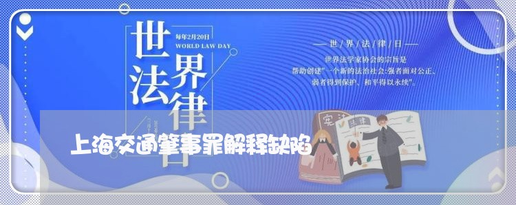 上海交通肇事罪解释缺陷/2023022844250