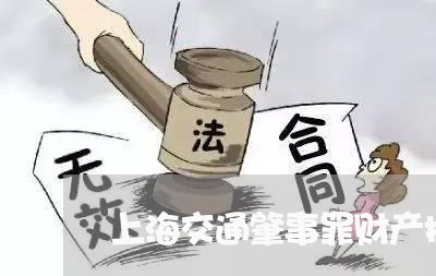 上海交通肇事罪财产损失鉴定/2023033005826 上海交通肇事罪财产损失鉴定/2023033005826