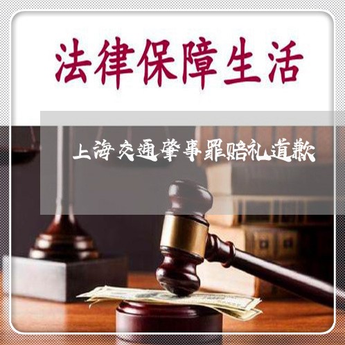 上海交通肇事罪赔礼道歉/2023042171603