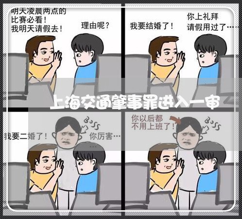 上海交通肇事罪进入一审/2023022884059