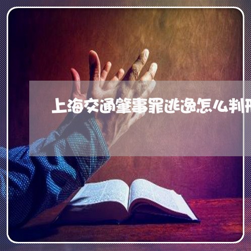 上海交通肇事罪逃逸怎么判刑/2023033052505 上海交通肇事罪逃逸怎么判刑/2023033052505