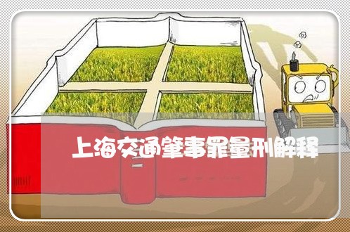 上海交通肇事罪量刑解释/2023022850482 上海交通肇事罪量刑解释/2023022850482