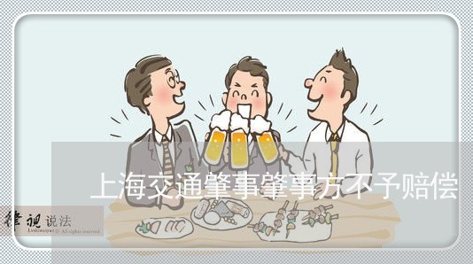 上海交通肇事肇事方不予赔偿/2023033052715 上海交通肇事肇事方不予赔偿/2023033052715