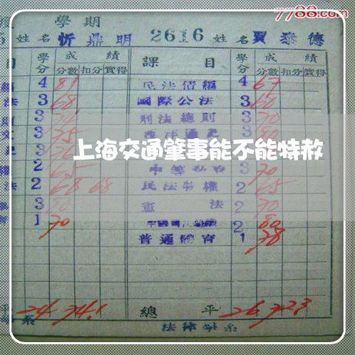 上海交通肇事能不能特赦/2023022784935 上海交通肇事能不能特赦/2023022784935